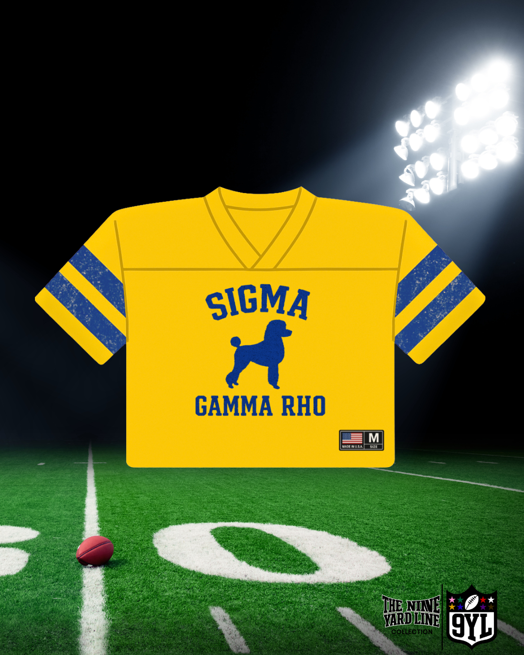 Poodle Yard Line Jersey