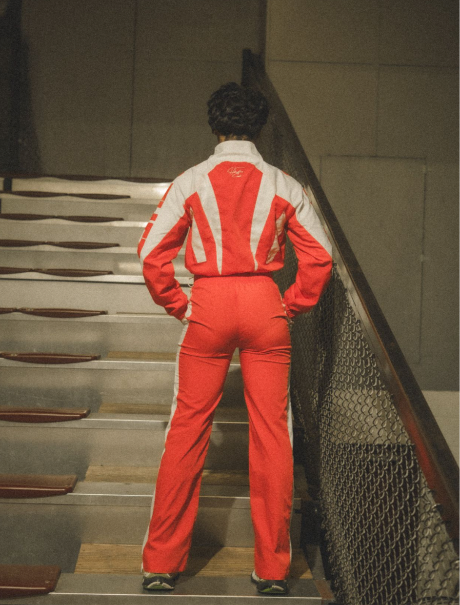 1913 Yard Runner Track Pants RED