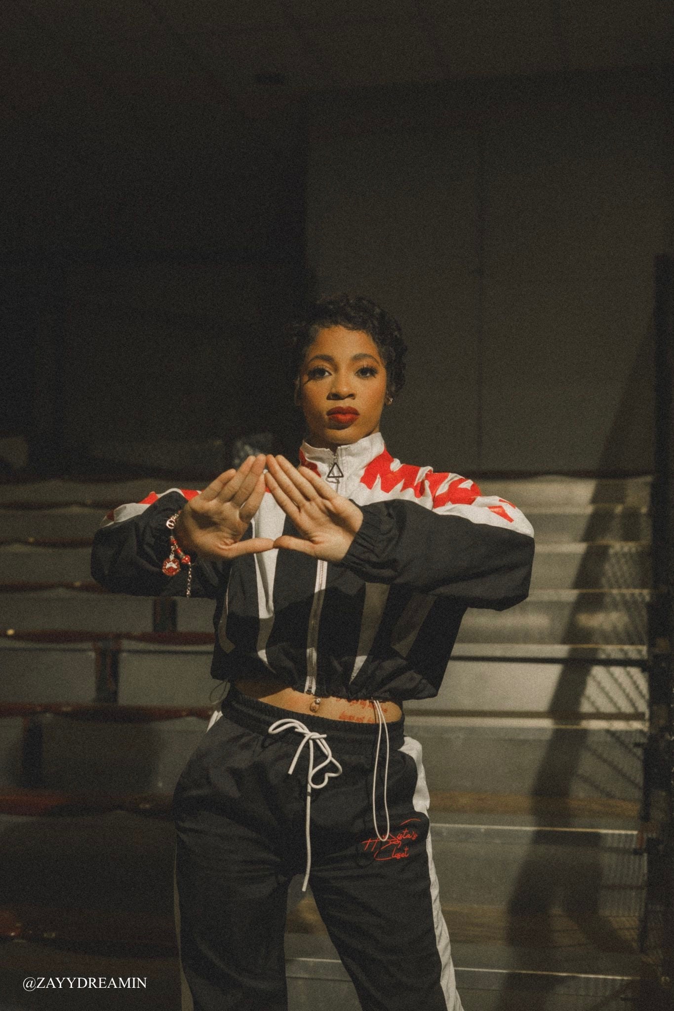 1913 Yard Runner Track Jacket BLACK