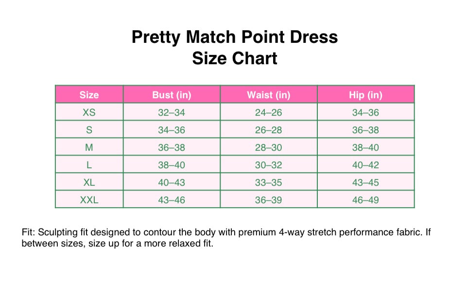 Pretty Match Point Dress PRE-ORDER