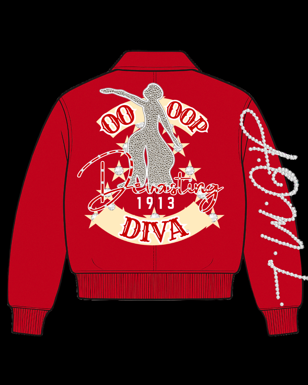 Crimson Quartz Bomber PRE-ORDER