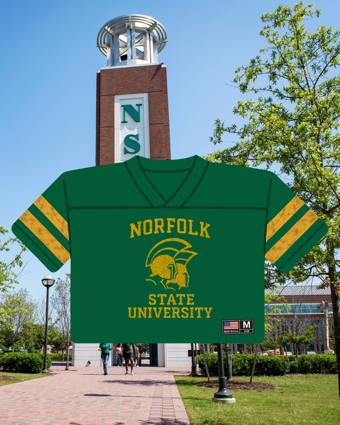 Norfolk State University “Behold” Unisex Jersey