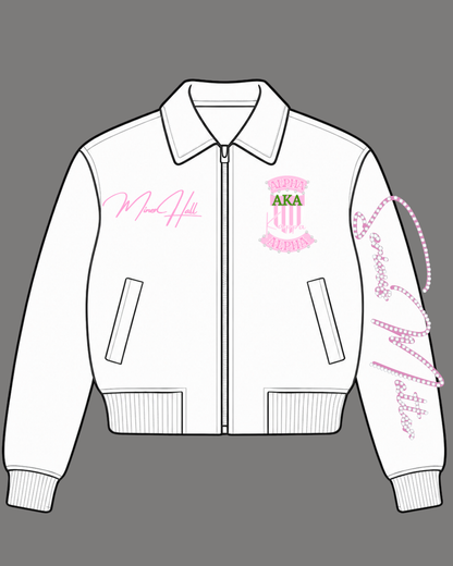 White Rose Quartz Bomber PRE-ORDER