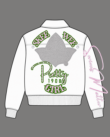White Rose Quartz Bomber PRE-ORDER