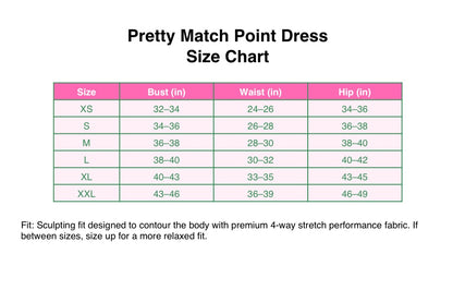 Pretty Match Point Dress PRE-ORDER