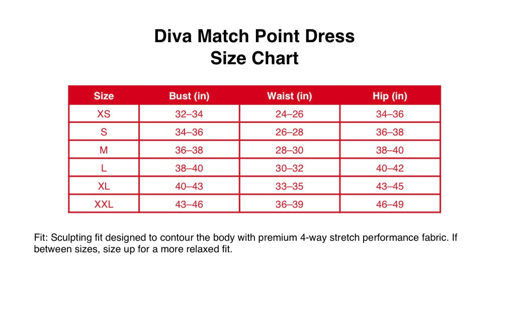 Diva Match Point Dress PRE-ORDER