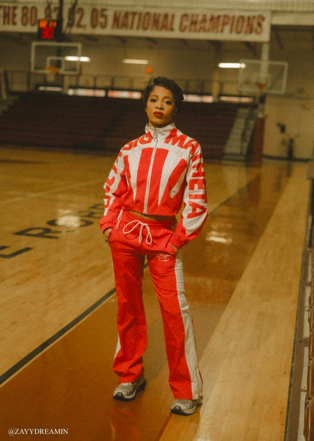 1913 Yard Runner Track Pants RED